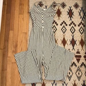 Black and Cream Striped Jumper